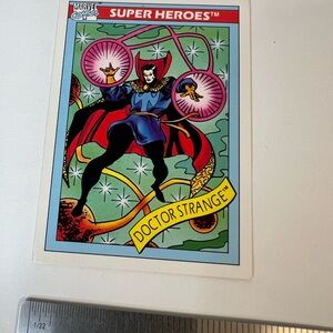 1990 Marvel Universe Series 1 #34 Doctor Strange Comic Trading Card